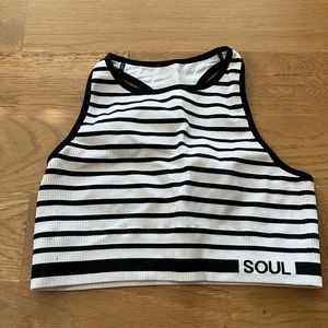 SoulCycle low support sports bra size L